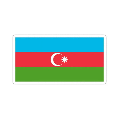 Flag of Azerbaijan STICKER Vinyl Die-Cut Decal 3 Inch - The Sticker Space