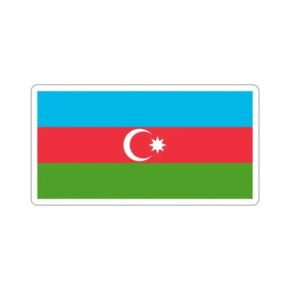 Flag of Azerbaijan STICKER Vinyl Die-Cut Decal 5 Inch - The Sticker Space