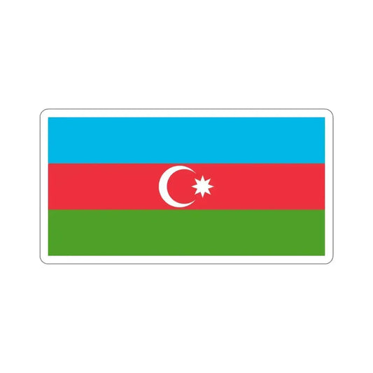 Flag of Azerbaijan STICKER Vinyl Die-Cut Decal 6 Inch - The Sticker Space