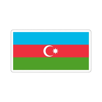 Flag of Azerbaijan STICKER Vinyl Die-Cut Decal 6 Inch - The Sticker Space