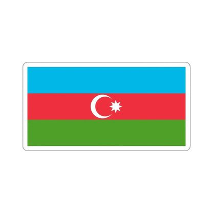 Flag of Azerbaijan STICKER Vinyl Die-Cut Decal - The Sticker Space