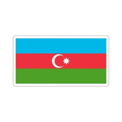 Flag of Azerbaijan STICKER Vinyl Die-Cut Decal - The Sticker Space