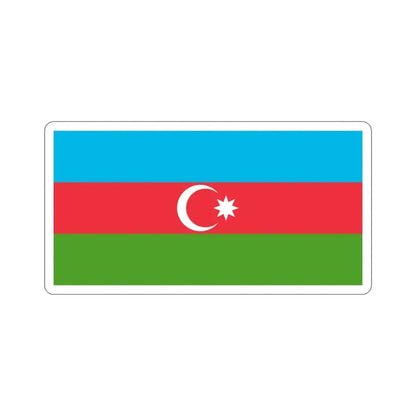 Flag of Azerbaijan STICKER Vinyl Die-Cut Decal - The Sticker Space