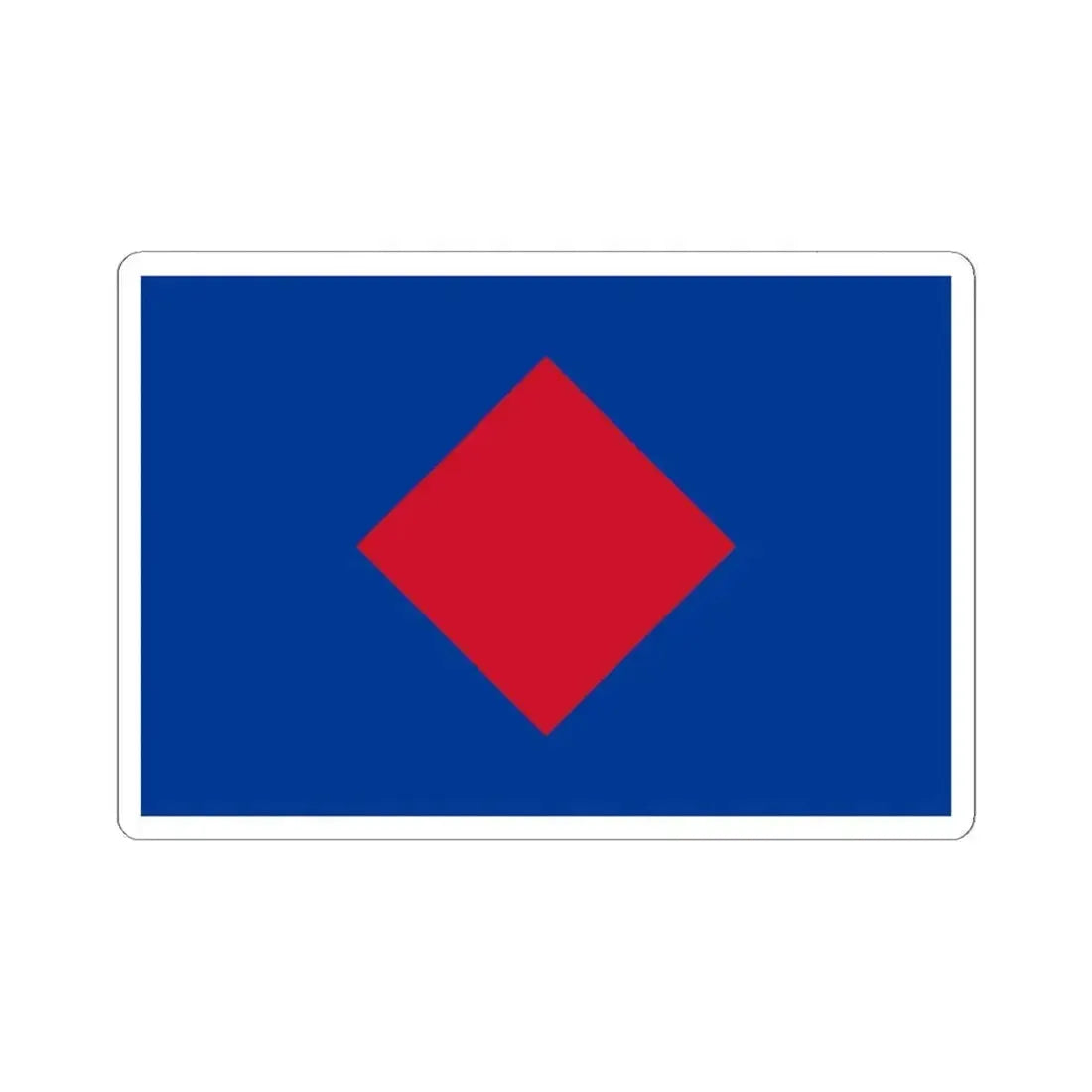 Flag of Baba (Ecuador) STICKER Vinyl Kiss-Cut Decal 6 Inch White - The Sticker Space