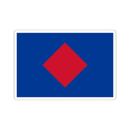 Flag of Baba (Ecuador) STICKER Vinyl Kiss-Cut Decal 6 Inch White - The Sticker Space