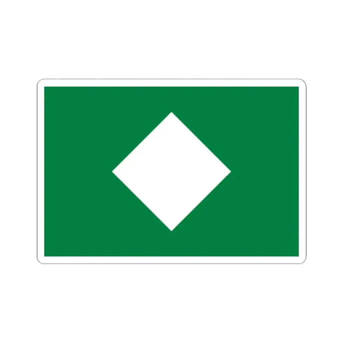 Flag of Babahoyo (Ecuador) STICKER Vinyl Kiss-Cut Decal 2 Inch White - The Sticker Space