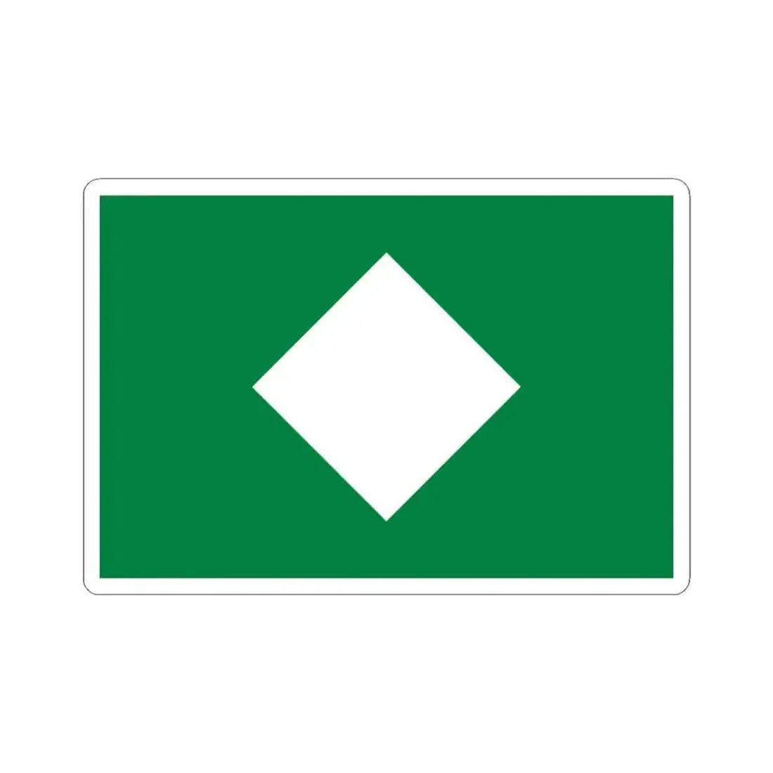 Flag of Babahoyo (Ecuador) STICKER Vinyl Kiss-Cut Decal 3 Inch White - The Sticker Space