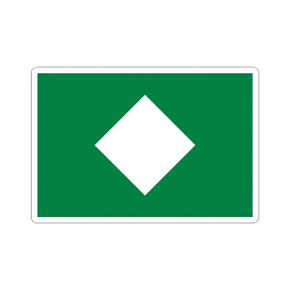 Flag of Babahoyo (Ecuador) STICKER Vinyl Kiss-Cut Decal 3 Inch White - The Sticker Space