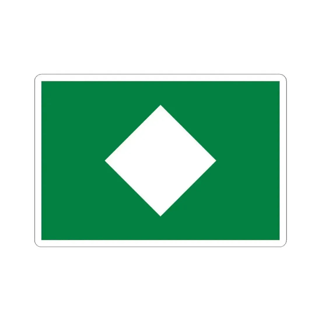 Flag of Babahoyo (Ecuador) STICKER Vinyl Kiss-Cut Decal 4 Inch White - The Sticker Space