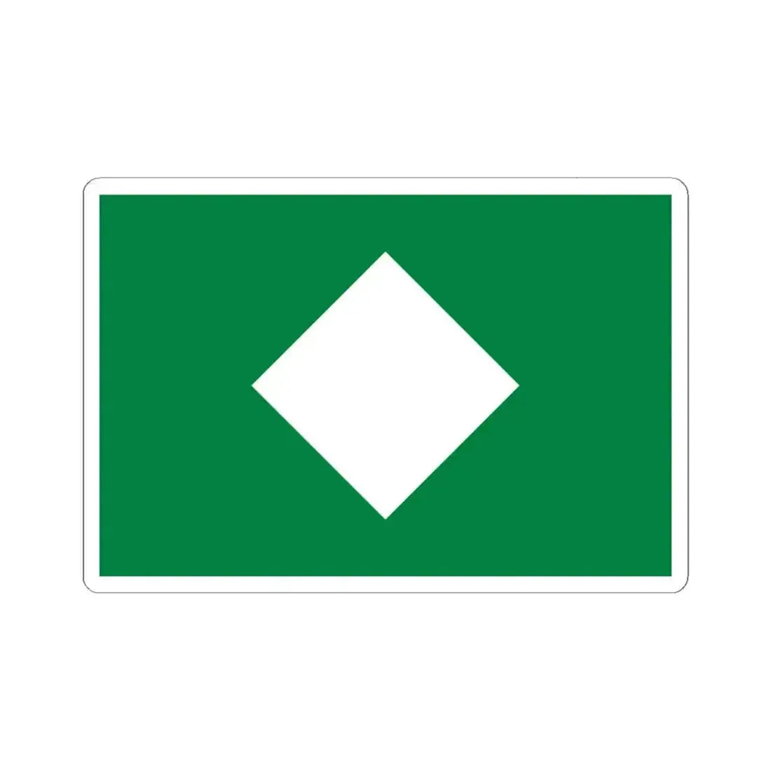 Flag of Babahoyo (Ecuador) STICKER Vinyl Kiss-Cut Decal 6 Inch White - The Sticker Space