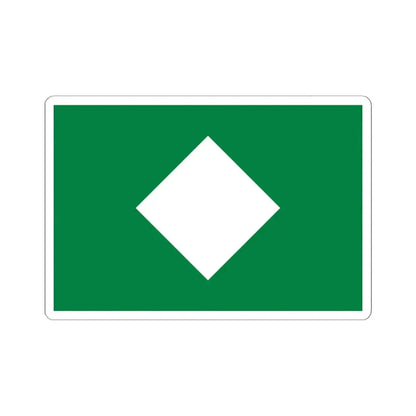 Flag of Babahoyo (Ecuador) STICKER Vinyl Kiss-Cut Decal 6 Inch White - The Sticker Space