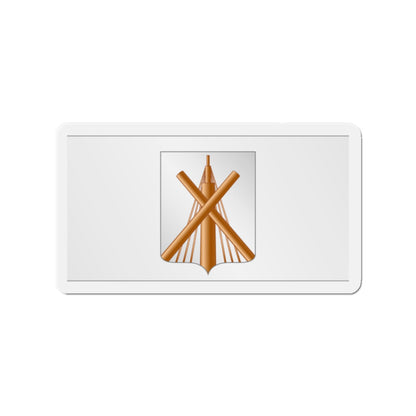 Flag of Babrujsk Bobruysk Russia - Die-Cut Magnet-2" x 2"-The Sticker Space