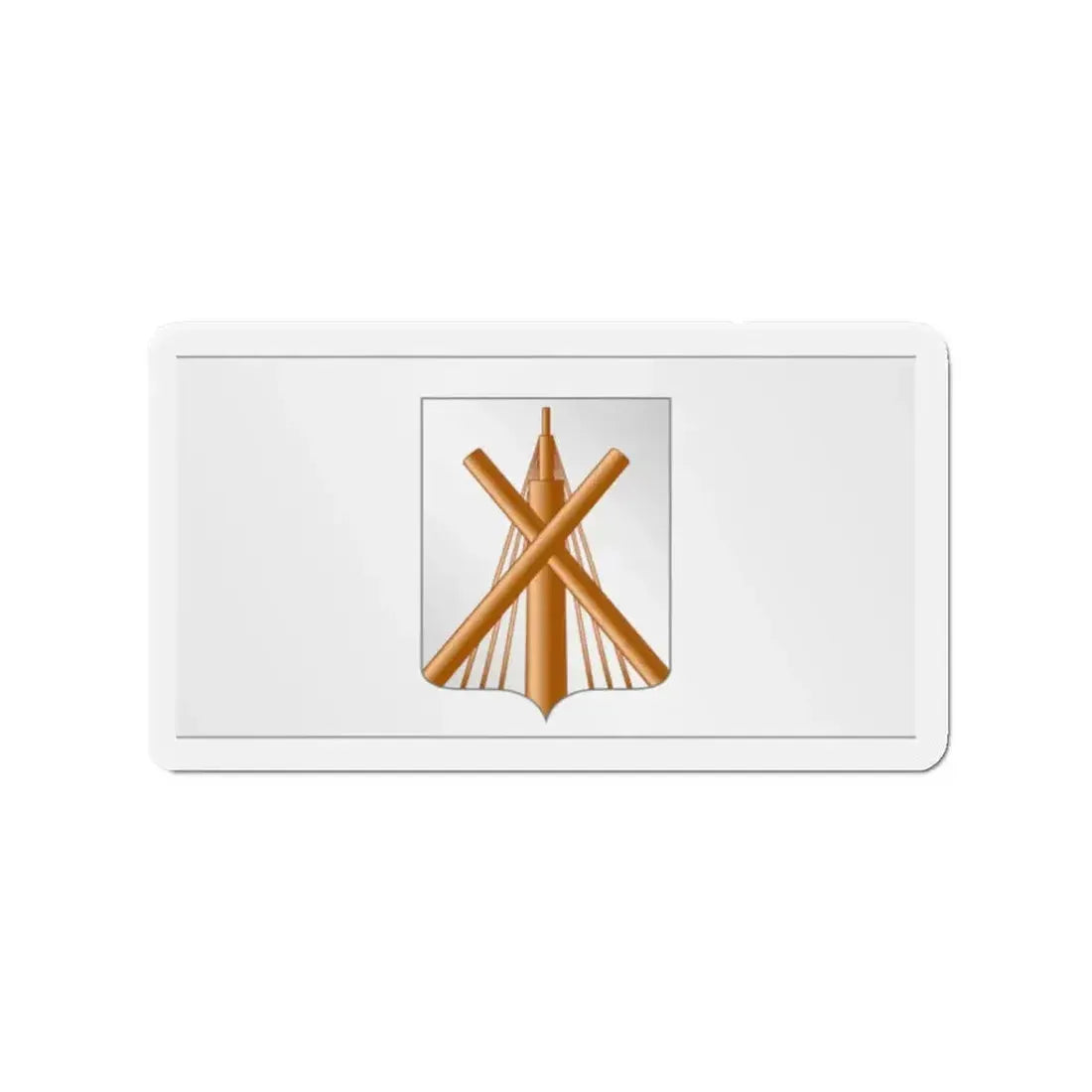 Flag of Babrujsk Bobruysk Russia - Refrigerator Magnet - The Sticker Space