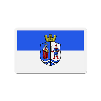 Flag of Bács Kiskun County Hungary - Die-Cut Magnet-3" x 3"-The Sticker Space