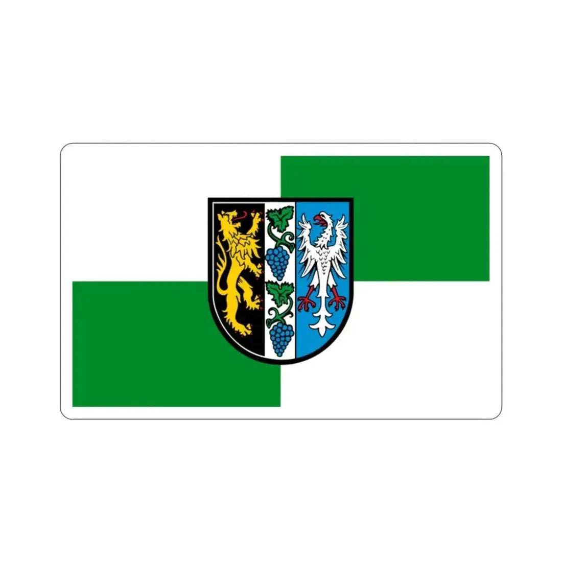 Flag of Bad Dürkheim Germany STICKER Vinyl Die-Cut Decal - The Sticker Space