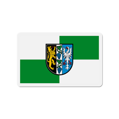 Flag of Bad Dürkheim Germany - Die-Cut Magnet-3" x 3"-The Sticker Space