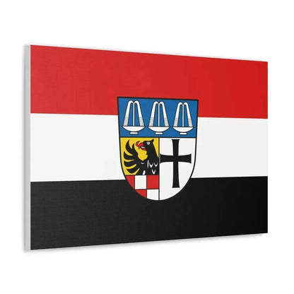 Flag of Bad Kissingen Germany - Canvas Wall Art - The Sticker Space