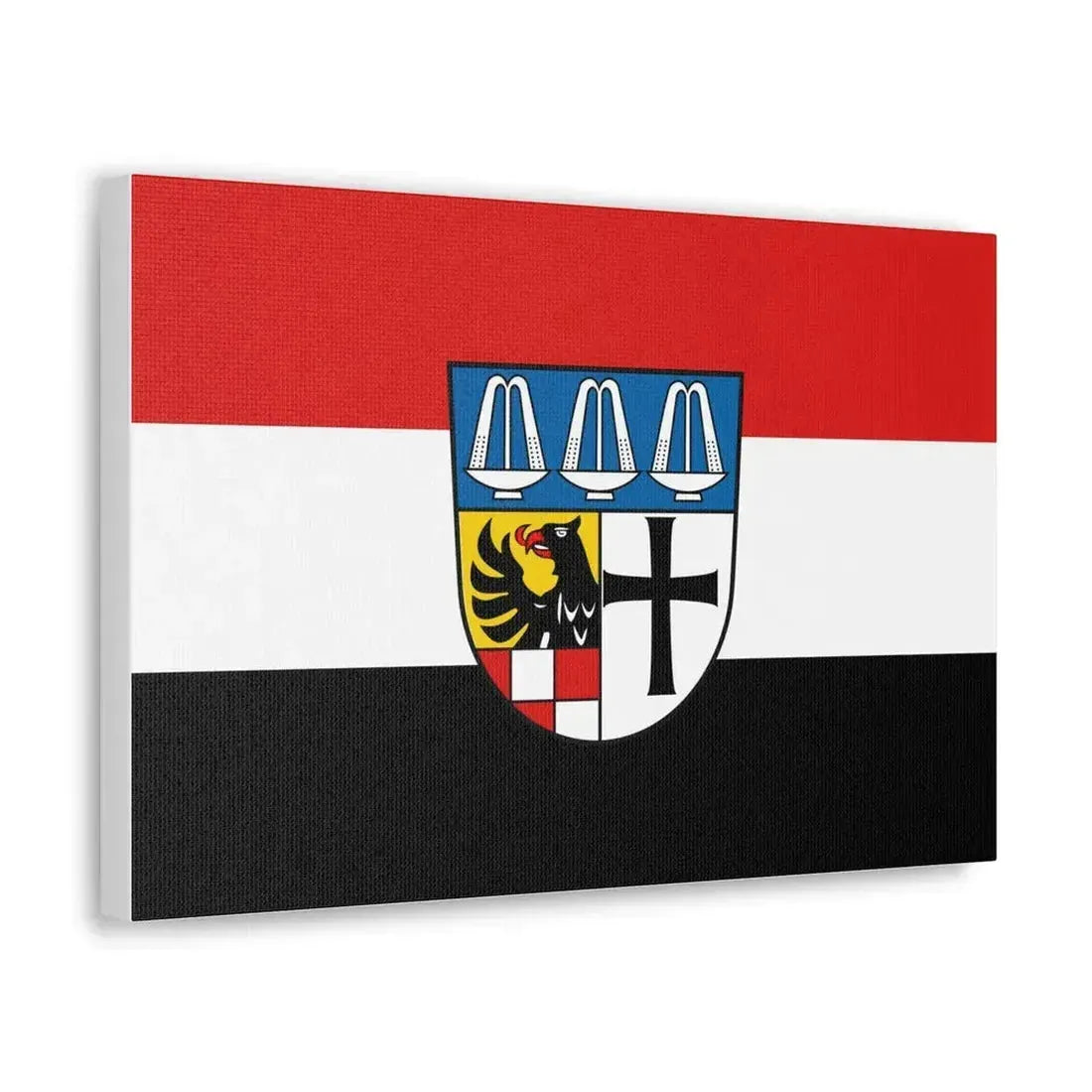 Flag of Bad Kissingen Germany - Canvas Wall Art - The Sticker Space
