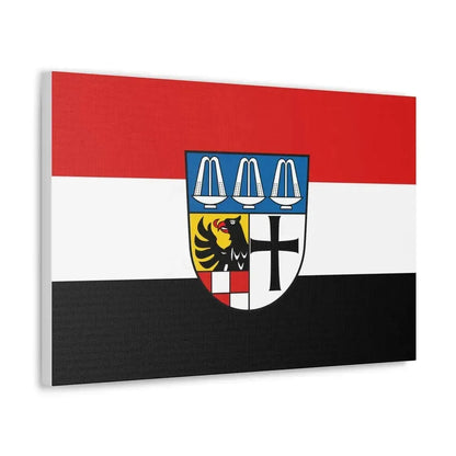 Flag of Bad Kissingen Germany - Canvas Wall Art - The Sticker Space