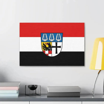 Flag of Bad Kissingen Germany - Canvas Wall Art - The Sticker Space