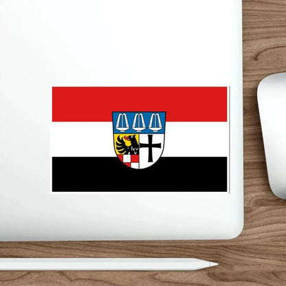Flag of Bad Kissingen Germany STICKER Vinyl Die-Cut Decal - The Sticker Space