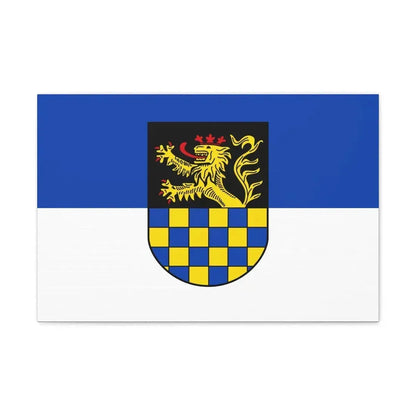 Flag of Bad Kreuznach Germany - Canvas Wall Art 24″ x 16″ 1.25" - The Sticker Space