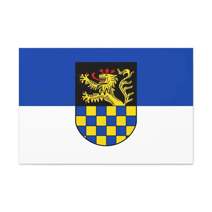Flag of Bad Kreuznach Germany - Canvas Wall Art 30" x 20" 1.25" - The Sticker Space
