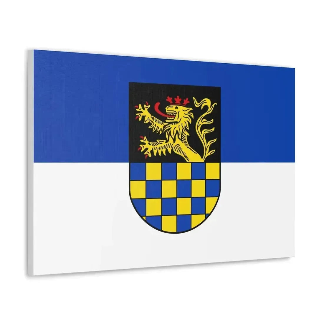 Flag of Bad Kreuznach Germany - Canvas Wall Art - The Sticker Space