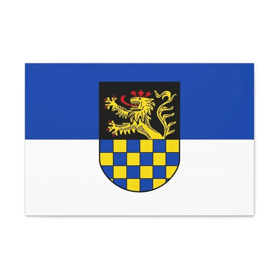 Flag of Bad Kreuznach Germany - Canvas Wall Art - The Sticker Space