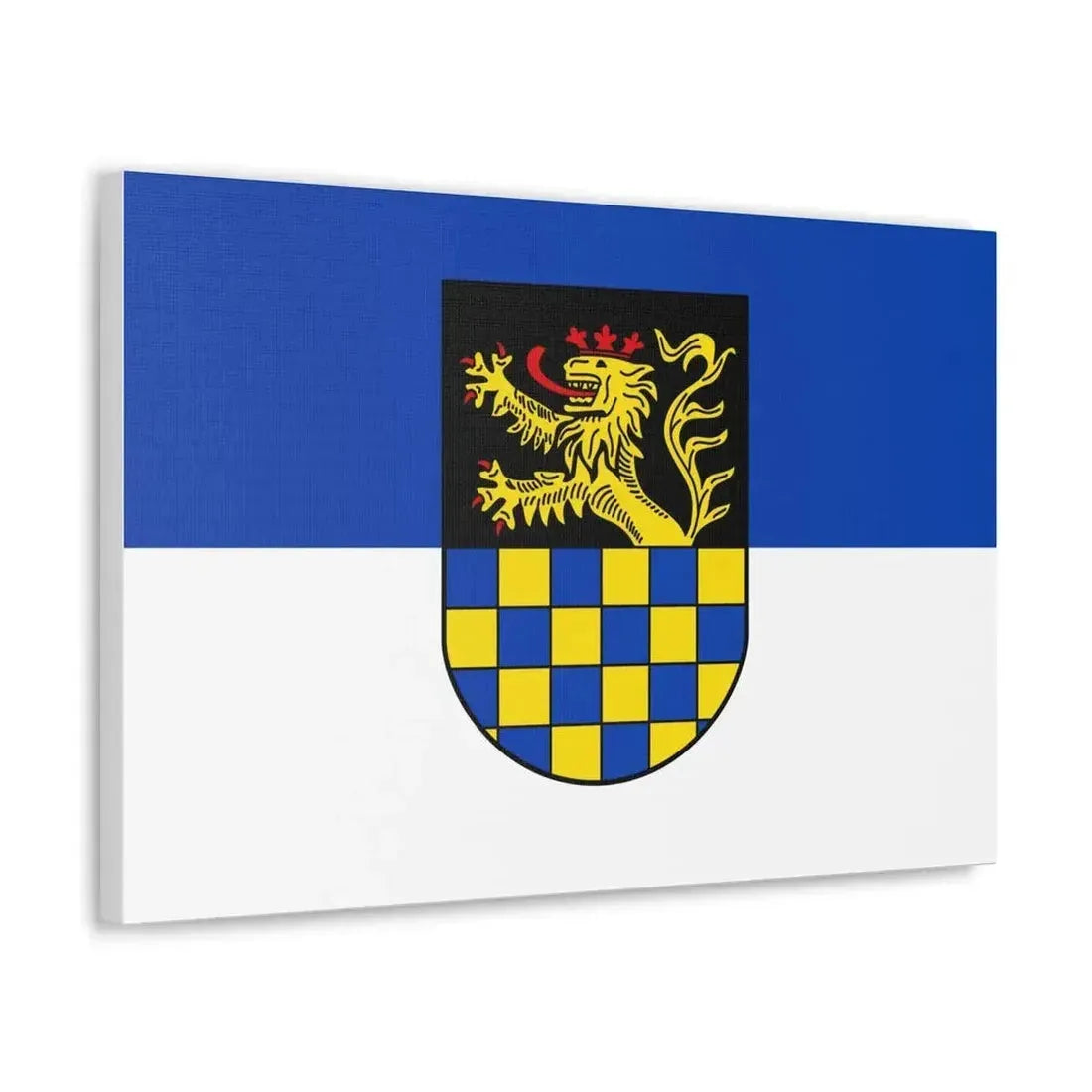 Flag of Bad Kreuznach Germany - Canvas Wall Art - The Sticker Space