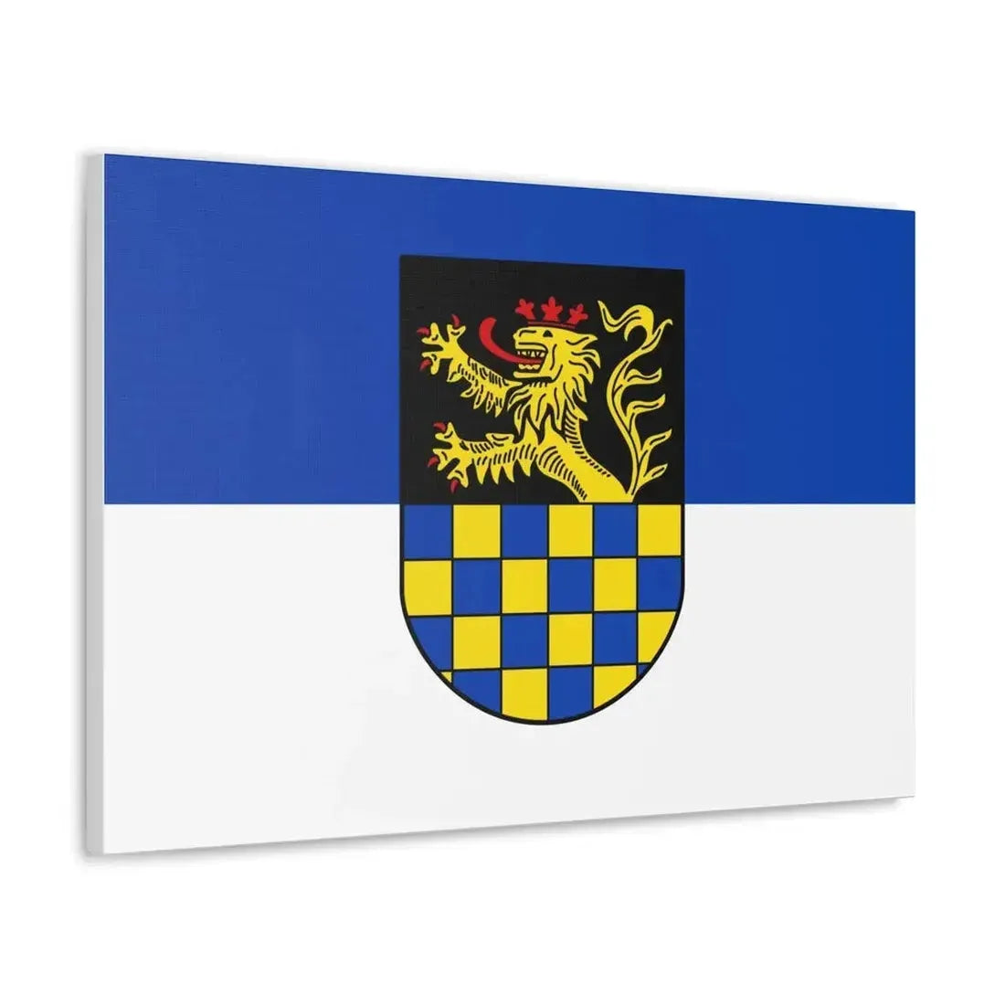 Flag of Bad Kreuznach Germany - Canvas Wall Art - The Sticker Space
