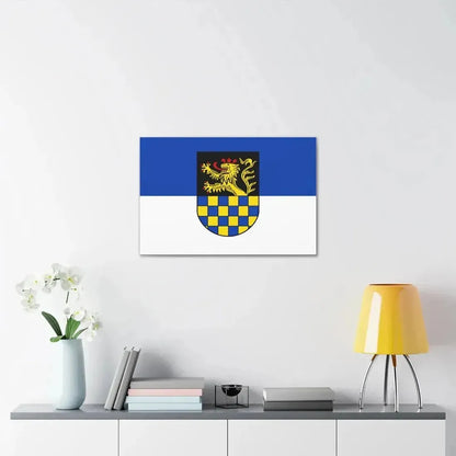 Flag of Bad Kreuznach Germany - Canvas Wall Art - The Sticker Space