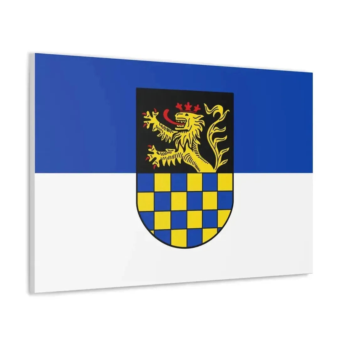 Flag of Bad Kreuznach Germany - Canvas Wall Art - The Sticker Space