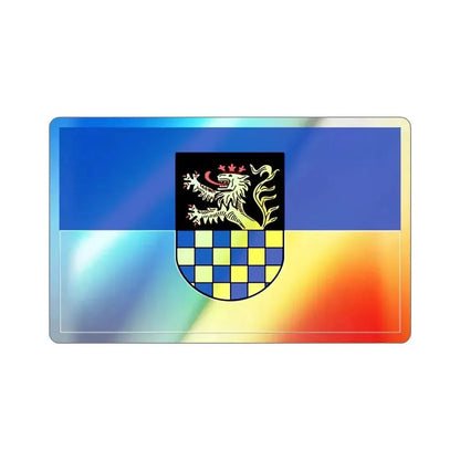 Flag of Bad Kreuznach Germany Holographic STICKER Die-Cut Vinyl Decal - The Sticker Space