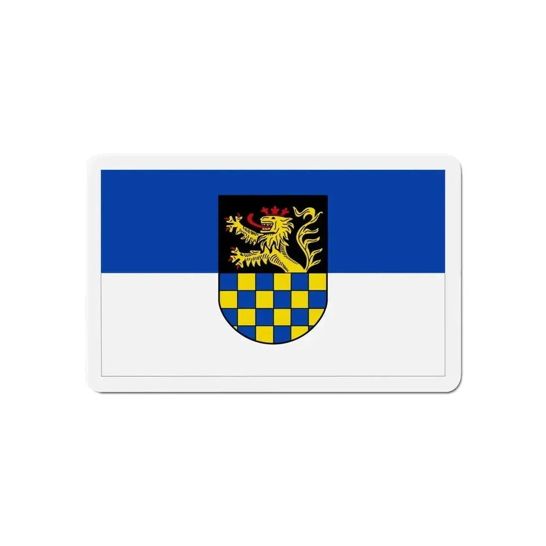 Flag of Bad Kreuznach Germany - Refrigerator Magnet - The Sticker Space