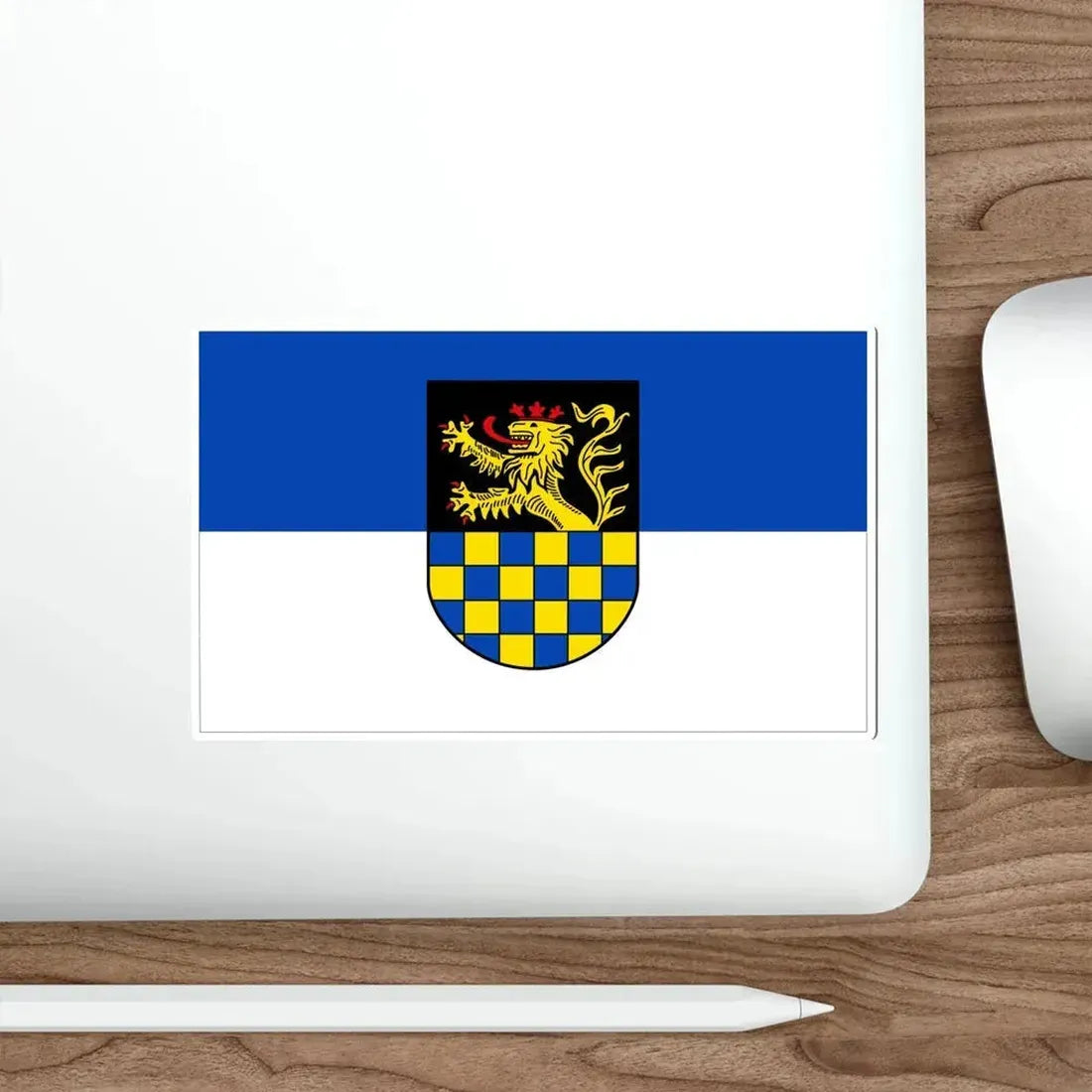 Flag of Bad Kreuznach Germany STICKER Vinyl Die-Cut Decal - The Sticker Space