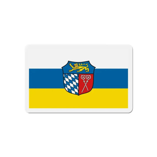 Flag of Bad Tölz Wolfratshausen Germany - Refrigerator Magnet 3 Inch - The Sticker Space