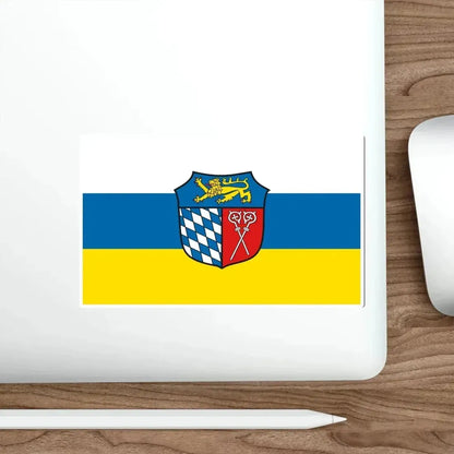 Flag of Bad Tölz Wolfratshausen Germany STICKER Vinyl Die-Cut Decal - The Sticker Space
