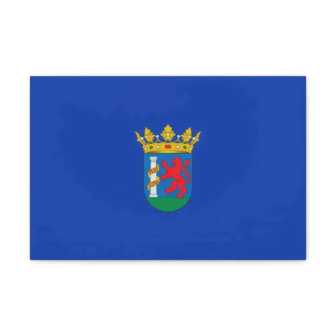 Flag of Badajoz Spain - Canvas Wall Art 18″ x 12″ 1.25" - The Sticker Space