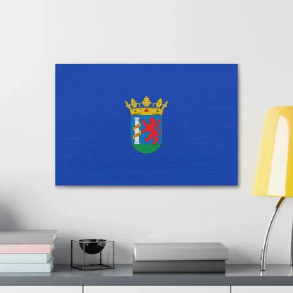 Flag of Badajoz Spain - Canvas Wall Art - The Sticker Space