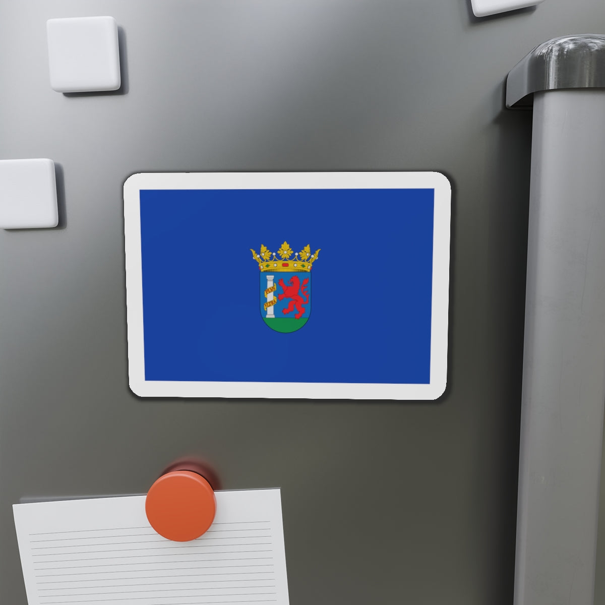 Flag of Badajoz Spain - Die-Cut Magnet-The Sticker Space