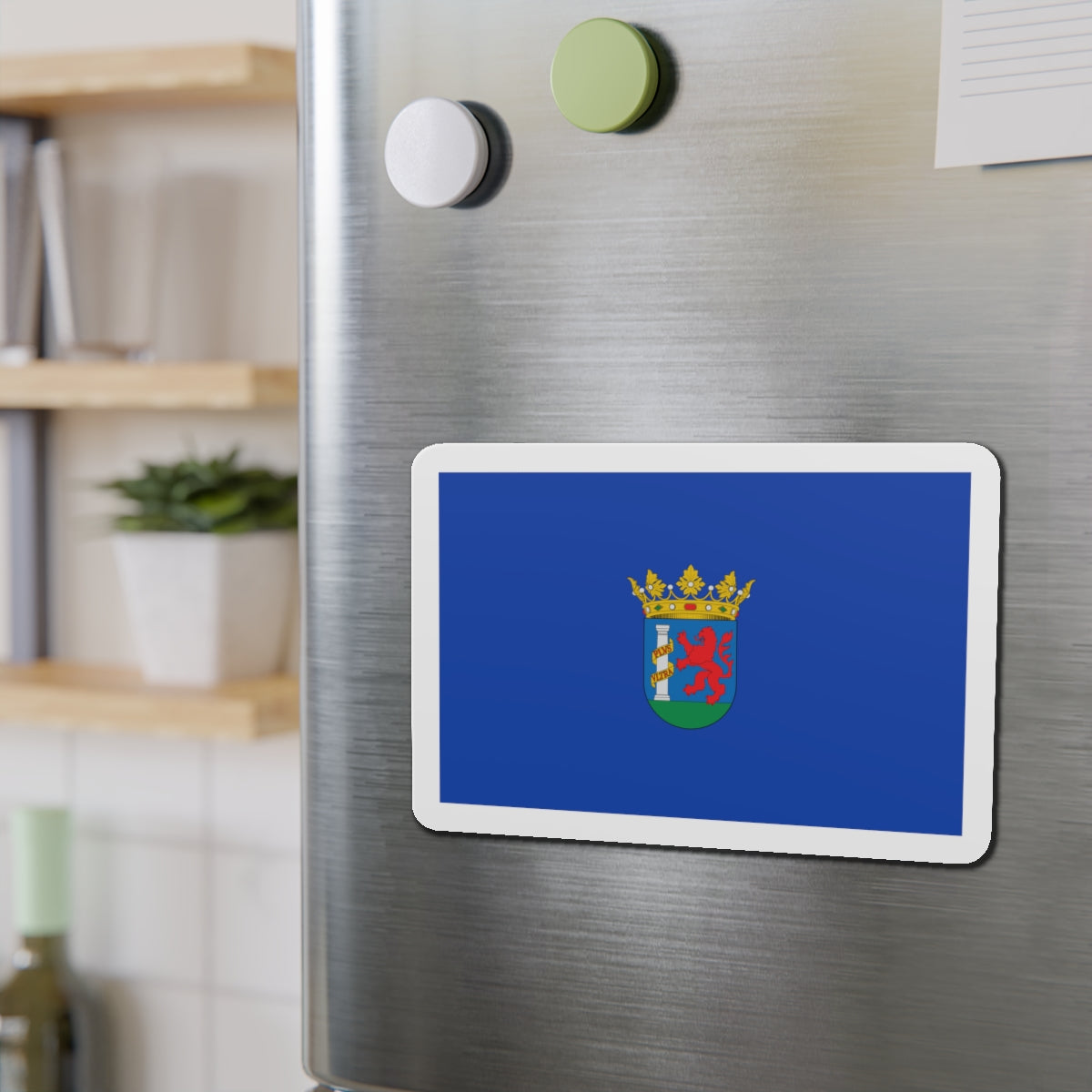 Flag of Badajoz Spain - Die-Cut Magnet-The Sticker Space