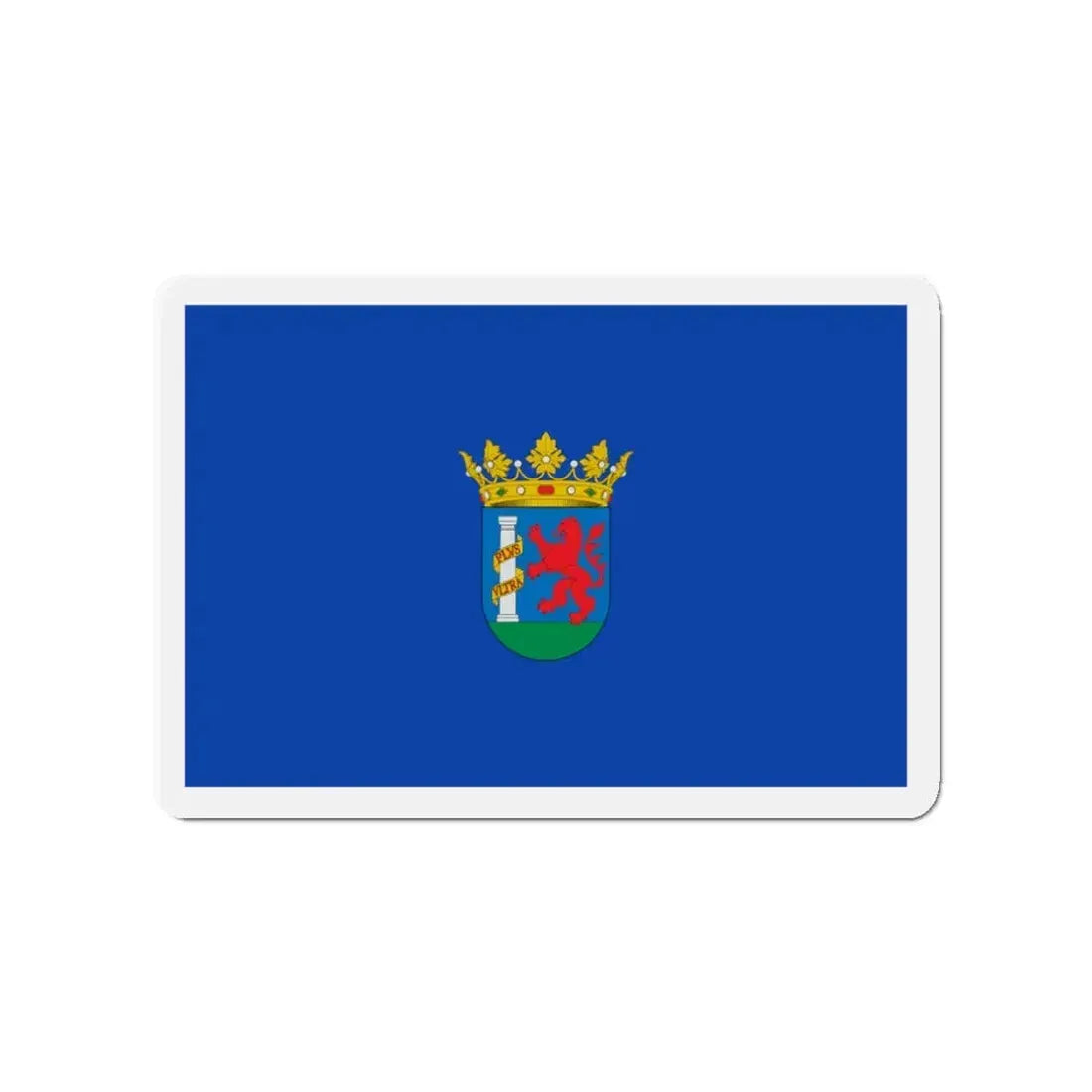 Flag of Badajoz Spain - Refrigerator Magnet 3 Inch - The Sticker Space