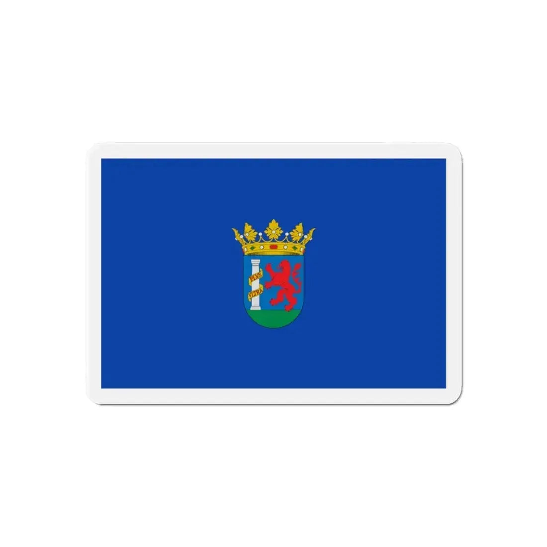 Flag of Badajoz Spain - Refrigerator Magnet 6 Inch - The Sticker Space