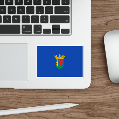 Flag of Badajoz Spain STICKER Vinyl Die-Cut Decal-The Sticker Space