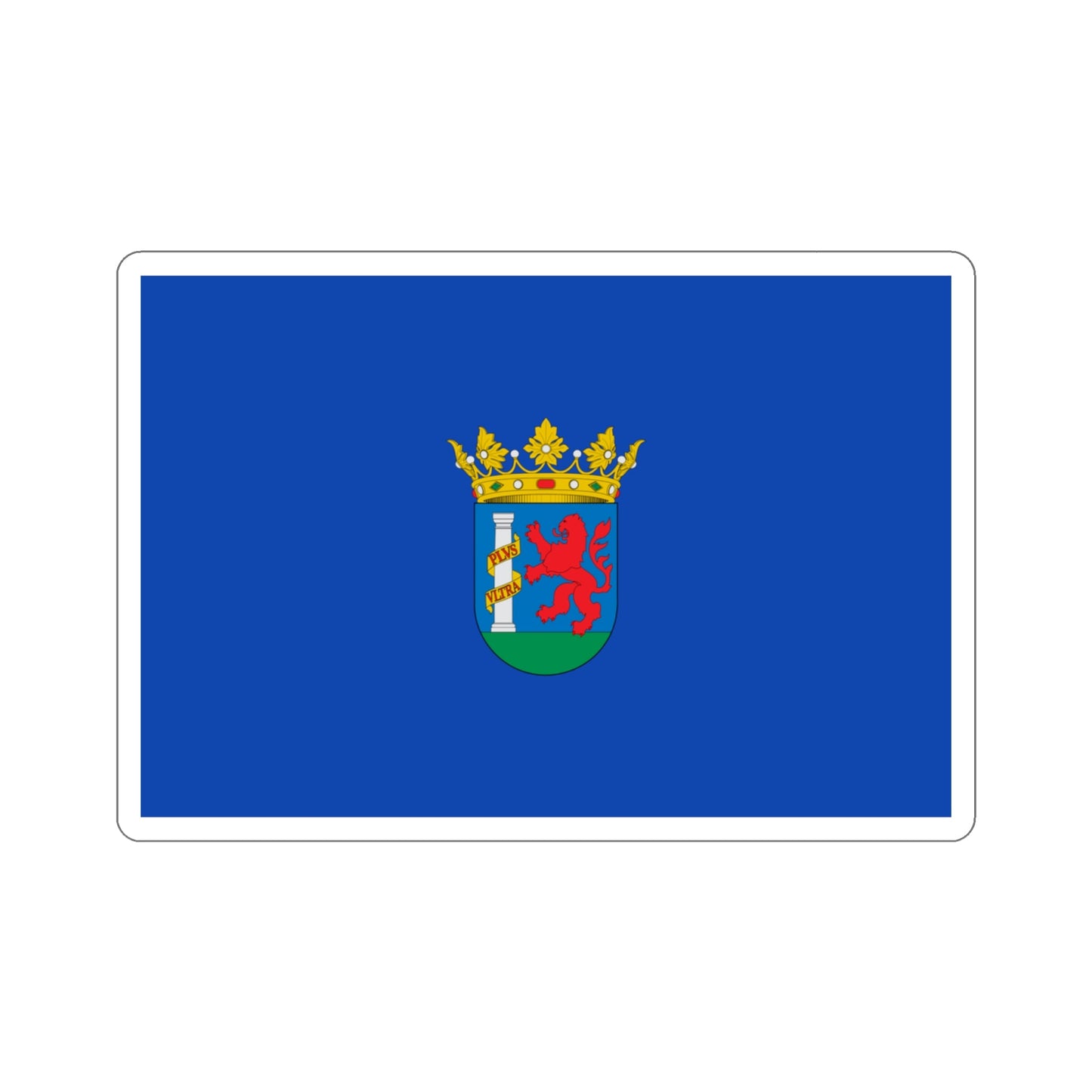 Flag of Badajoz Spain STICKER Vinyl Die-Cut Decal-3 Inch-The Sticker Space