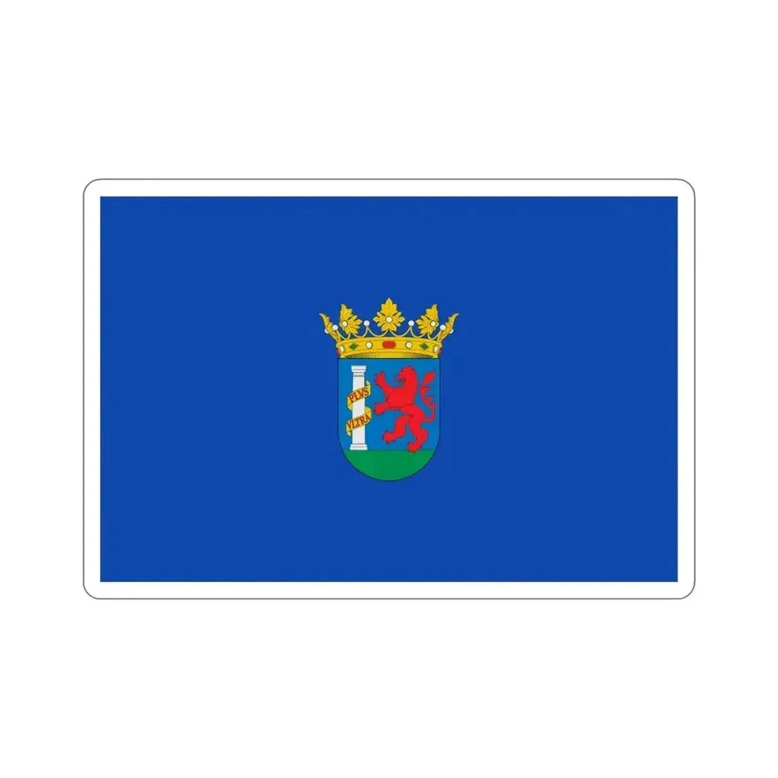 Flag of Badajoz Spain STICKER Vinyl Die-Cut Decal 6 Inch - The Sticker Space