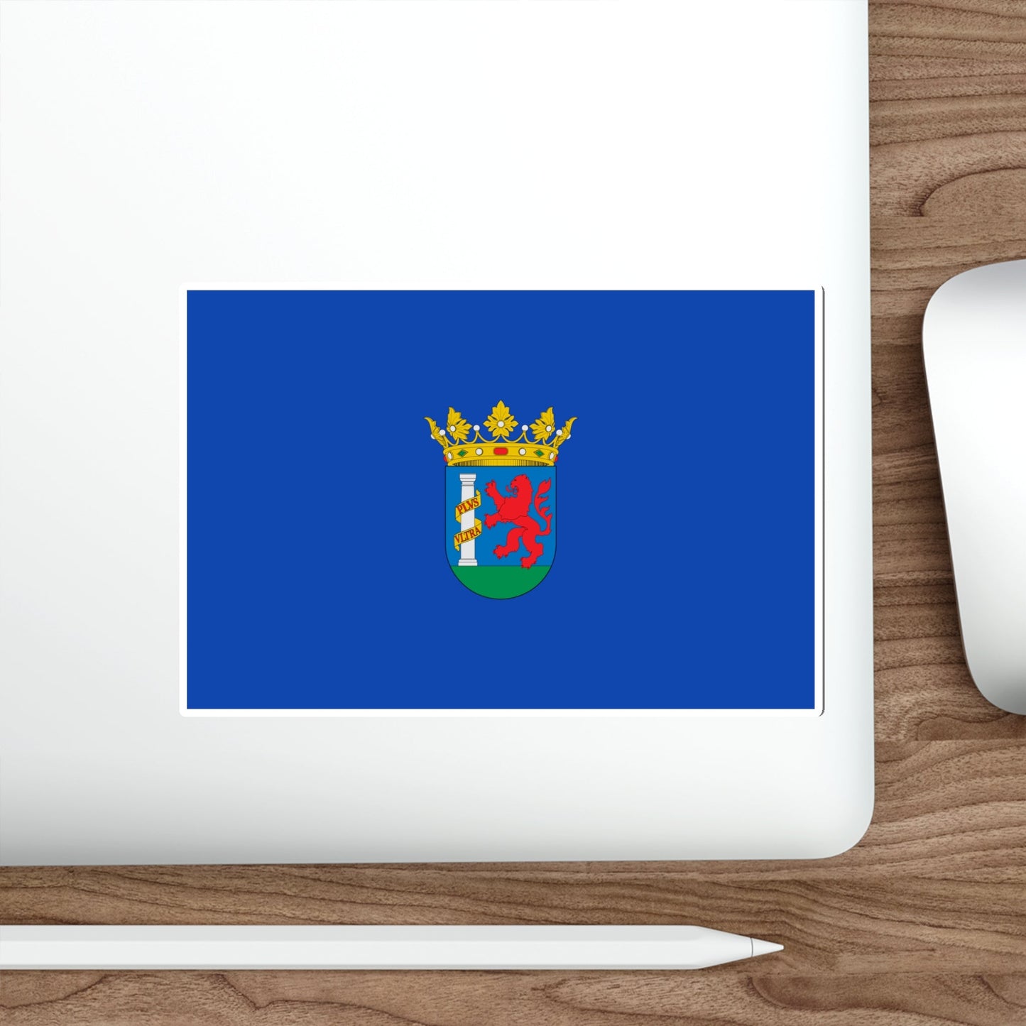 Flag of Badajoz Spain STICKER Vinyl Die-Cut Decal-The Sticker Space