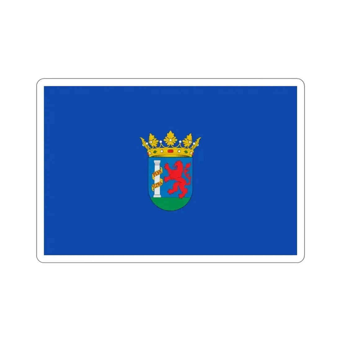 Flag of Badajoz Spain STICKER Vinyl Die-Cut Decal - The Sticker Space