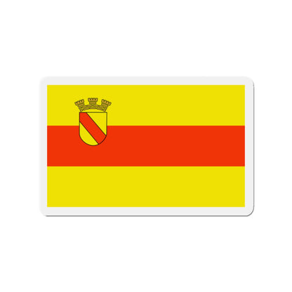 Flag of Baden Baden Germany - Die-Cut Magnet-2" x 2"-The Sticker Space